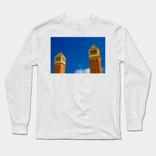 Venetian Towers, Barcelona Long Sleeve T-Shirt